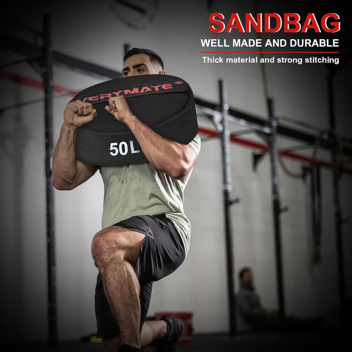 Unfilled Strongman Sandbags - Heavy-Duty Workout Bag for CrossFit/Core Training