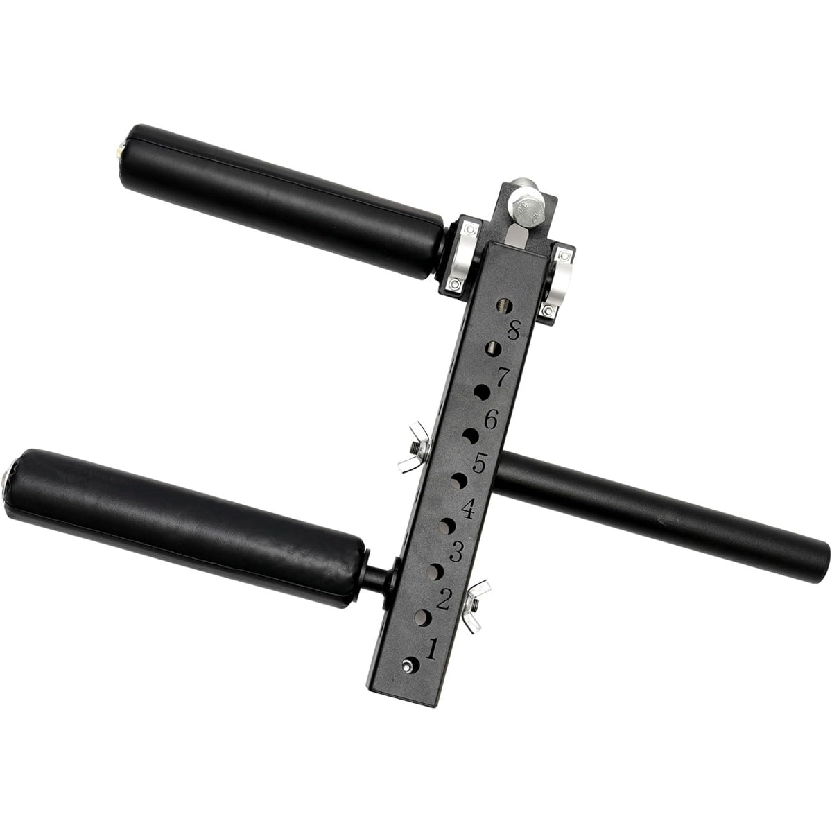 Seated Leg Strength Extension and Curl Athletic Practice Machine,Adjustable Leg Fitness Equipment Attachment, Fitness Squat Rack Accessories